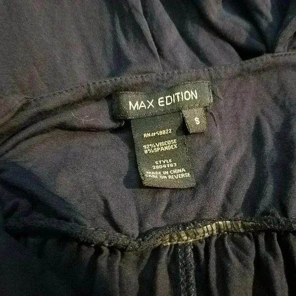 Max Edition Maxi Dress Small Women's Navy Blue - Picture 6 of 7